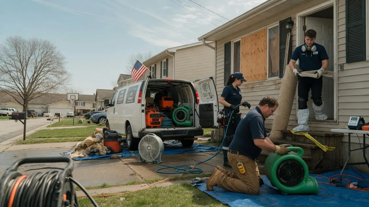 Water Damage Restoration in Rippey, IA near me